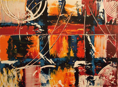 Nr. 55/1 - Februar 2012 2-tlg. á 60 x 80 x 4 - Auftragsarbeit