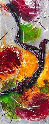 Nr. 61 - Juni 2013 mit Gipsapplikation - 40 x 100 x 4