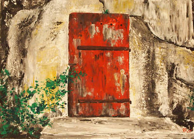 Nr. 34 - September 2010 Wasserschloss - 60 x 80 x 4 - Verkauft